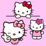 Disegni da colorare di Hello Kitty